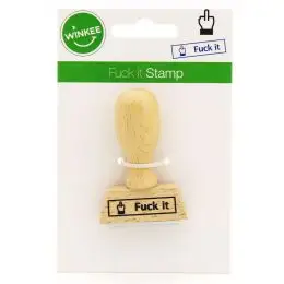 Winkee - Stempel - Fuck It Stamp - 