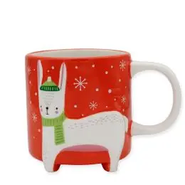 Winkee - Krus - Cute Animal Mug - Winter Edition - Bunny - 