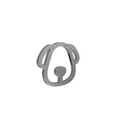 Winkee - Karabinhage - Dog Carabiner Set (2 stk.) - Sølv (2 stk.) - 