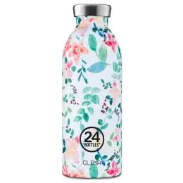 24Bottles - Clima - Termoflaske - Stone Finish - Little Buds - 500 ml -