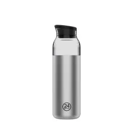 24Bottles - Karaffel - Casa Carafe - Brushed Steel - 1000 ml -