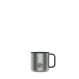 24Bottles - Termokrus - Casa Mug - Brushed Steel - 340 ml -