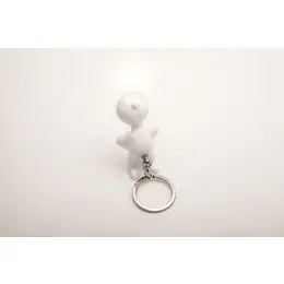 Nøglering - Mr. P One Man Key (Hvid) -