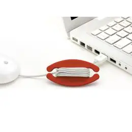 Ledningsholder - Medium cord wrap (Rød) -