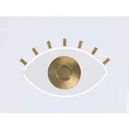 Lampe - Oculus (Guld/Hvid) - 
