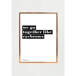 Eyebrows 30x40 -