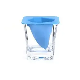 Whiskyglas med isform - 