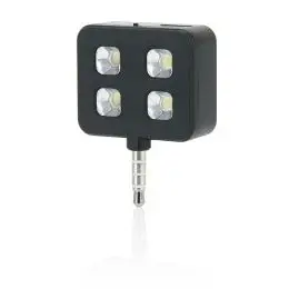 Smartphone ekstern blitz - Flashlight (Sort) -