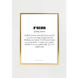 Rum Definition 30x40 -