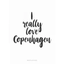 Plakat - Copenhagen 30x40 -