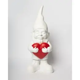 Blogo - Figur - Nano - Lover Heart - White - Big -
