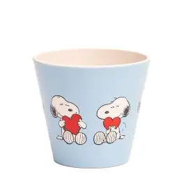 Quy Cup - Espressokop - Espresso - Snoopy - Love - 90 ml - Blue -