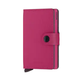 Secrid - Miniwallet Yard powder Fuchsia - 6,5 x 10,2 x 2,1 cm - 
