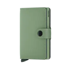 Secrid - Miniwallet Yard powder Pistachio - 6,5 x 10,2 x 2,1 cm - 