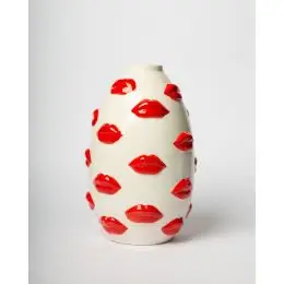 Blogo Smart - Vase - Mouth - Red - Big -